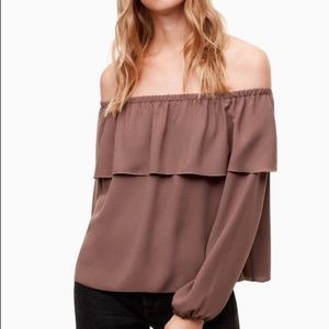 Wilfred Morel Off the Shoulder Blouse